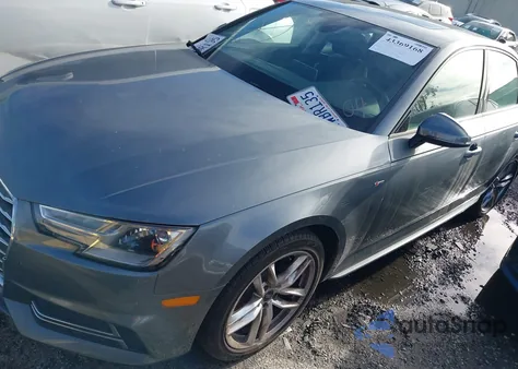 2017 Audi A4 2.0T Season Of Audi Ultra Premium из США, поврежденный, VIN WAUKMAF47HN042688